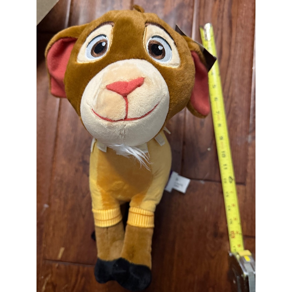 Disney Wish Valentino Plush Goat Yellow Pajamas Stuffed Animal 13‎ Inch NWT
